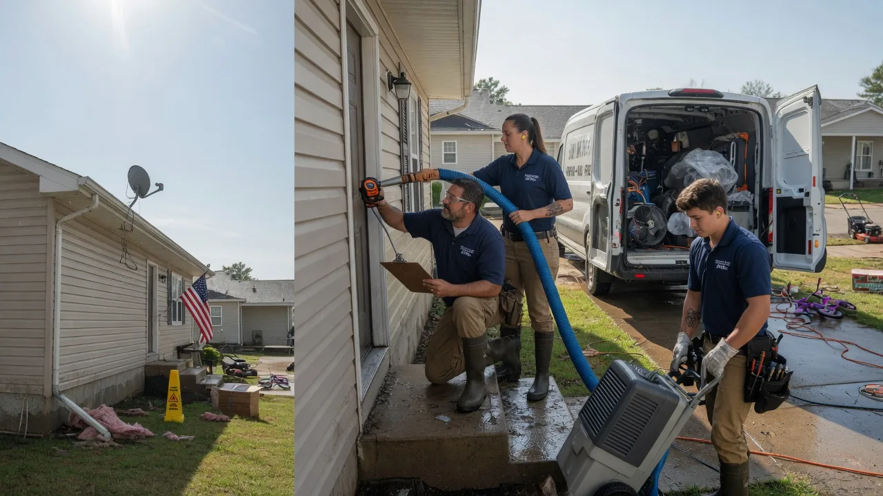 Ceiling Water Damage Restoration in Longview, WA near me
